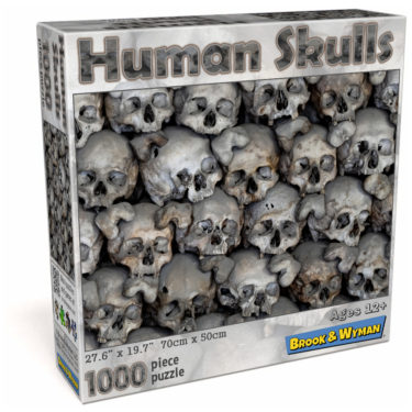 Human Skulls 1000 Piece Jigsaw Puzzle Box