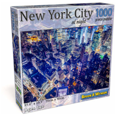 New York City at Night 1000 Piece Jigsaw Puzzle