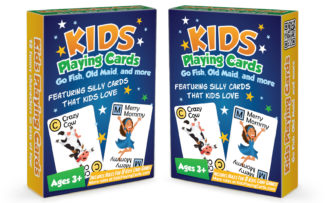 Kids Playing Cards
