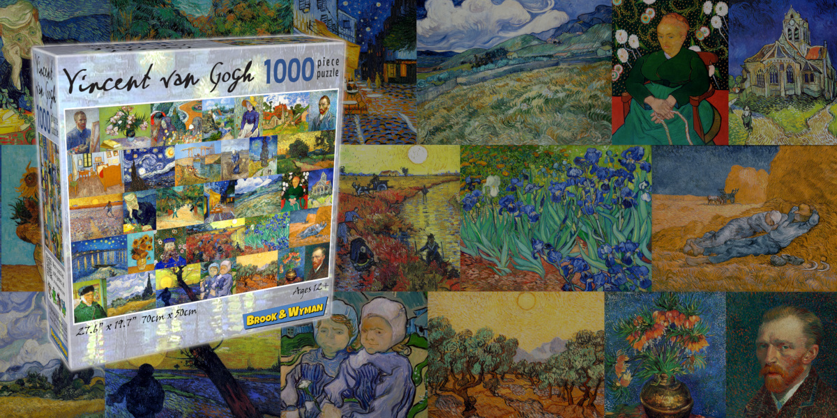 Vincent van Gogh Jigsaw Puzzle Slider - 1200x600